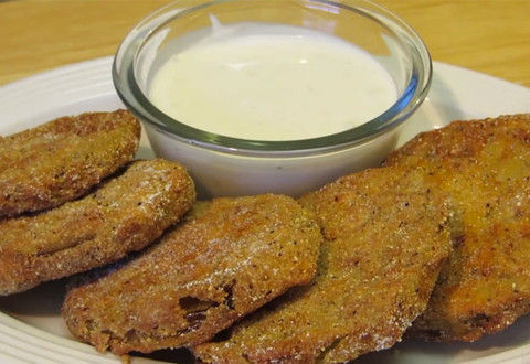 Fried green tomatoes